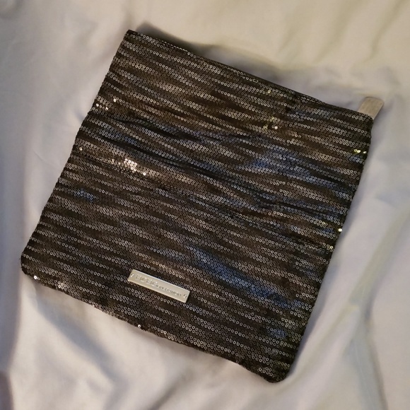 BCBGengeration sequin clutch - Picture 3 of 7
